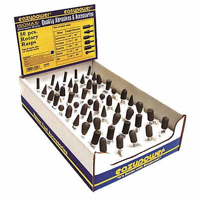 Assorted Rotary Rasp Kit 50 Pieces