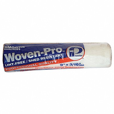 Paint Roller Cover 9 L 3/16 Nap Woven