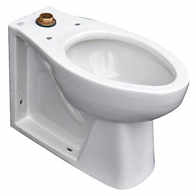 Toilet Bowl Elongated Floor w/BackOutlet