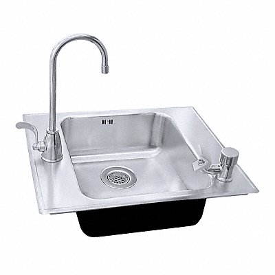 Just Class Sink Rect 16inx14inx6-1/2in