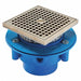 Floor Drain 4 in Body H Nickel Bronze