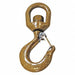 Swivel Hook Alloy Steel 4000 lb Gold 