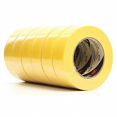 Masking Tape 1 7/16 W 60yd L Yellow PK24