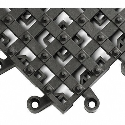 Interlock Drainage Mat Blck 18 x18 PK10