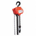 Manual Chain Hoist 4000 lb Lift 10 ft.