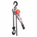 Lever Chain Hoist 3000 lb Lift 5 ft.