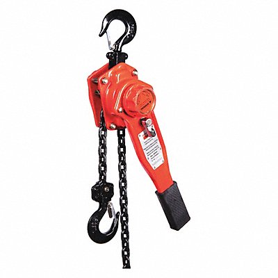 Lever Chain Hoist 1500 lb Lift 5 ft.