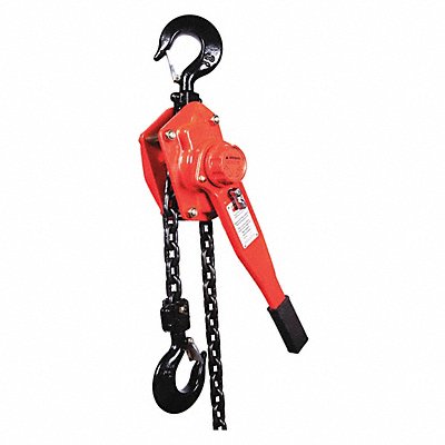 Lever Chain Hoist 6000 lb Lift 10 ft.