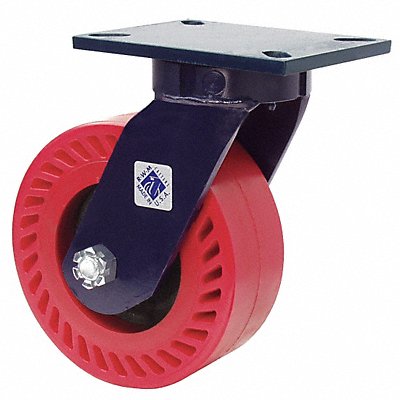 Kingpinless Plate Caster Swivel 2500 lb.