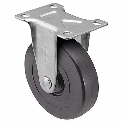 NSF-Listed Plate Caster Rigid 125 lb.