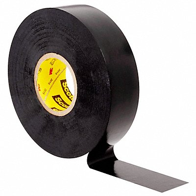 Elec Tape 76 ft Lx3/4 in W 7 mil Black