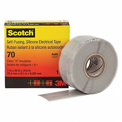 Insulating Elec Tape 1inx30ft Scotch 70