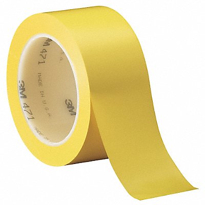 D7623 Floor Tape Yellow 1 inx108 ft Roll