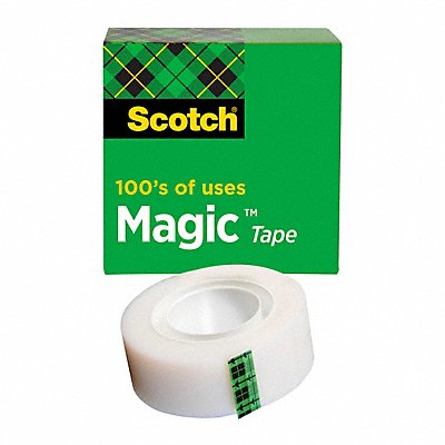 Office Tape 108 ft 3/4in 2.3mil Acetate