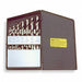 Jobber Drill Set 3/8 Shank 15 PC HSS