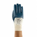 Coated Gloves 3/4 Dip Wh/Blue 10 PR