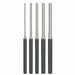 Drive Pin Punch Set 1/8 To 3/8 In 5 Pcs