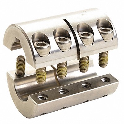Rigid Shaft Coupling Clamp 1-3/4 L