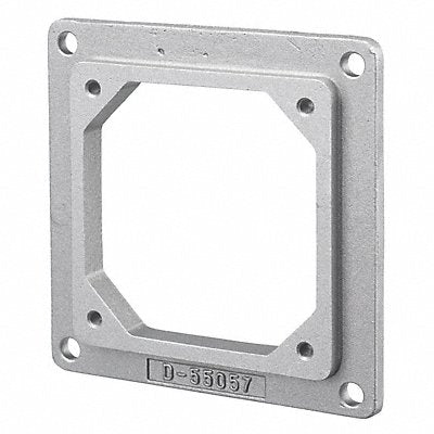 Adapter Plate Cst Alum Silver 4.5x.41in