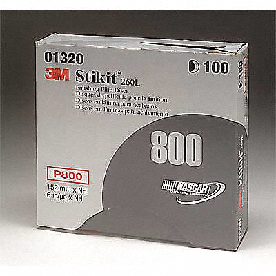 PSA Sanding Disc Poly 5in P600G PK400