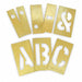 Letter Stencils Letters Brass