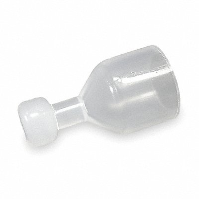 Cap 45 Deg PFA and PVDF Flare 1/4 In.