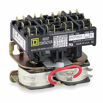 Hoist Contactor 24VAC 3Pole Open