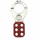 Lockout Hasp 6 Lock Red