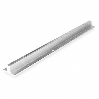 Support Rail Aluminum 0.625 In D 24 In