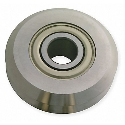 V-Guide Wheel Bearing Bore 0.1870 In