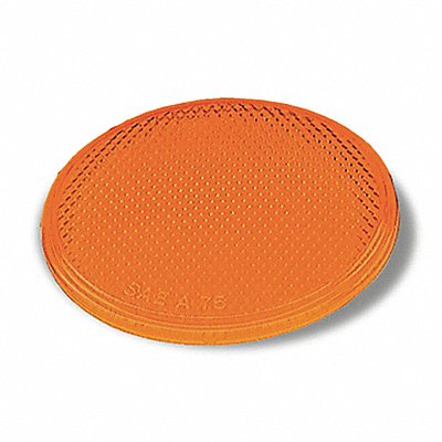 Stick On Reflector Round Yellow 3 L