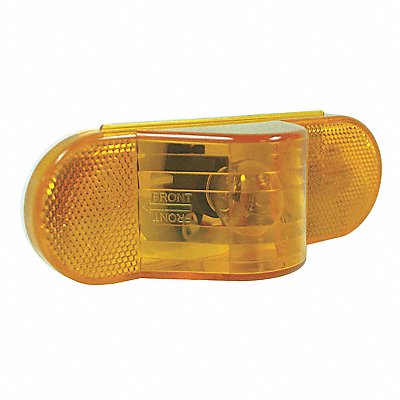 Side Turn MarkerLamp Oval Yellow 6-1/2 L