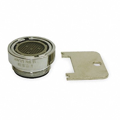 Aerated Outlet Brass 15/16 in Chrome