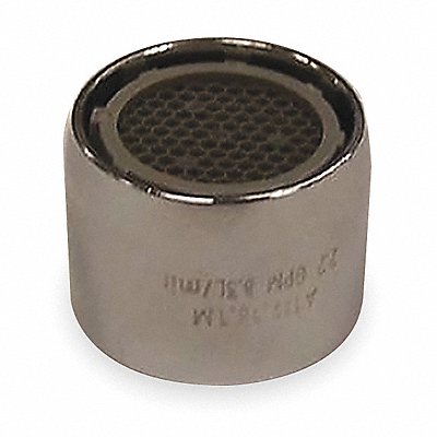 Aerated Outlet Brass 55/64 in Chrome