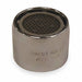 Aerated Outlet Brass 55/64 in Chrome