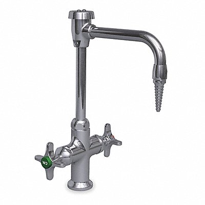 Gooseneck Chrome Brass 2.0gpm