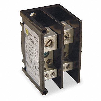 Power Distr Block Al/Cu 600V AC/DC