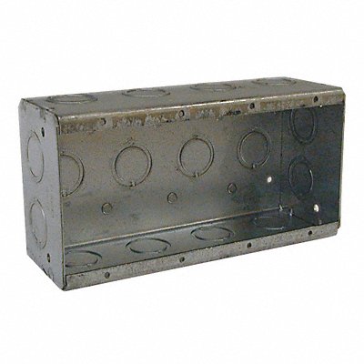 Electrical Box Masonry 63.5 cu in 4 Gang