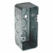 Electrical Box 1 Gang Galvanized Steel