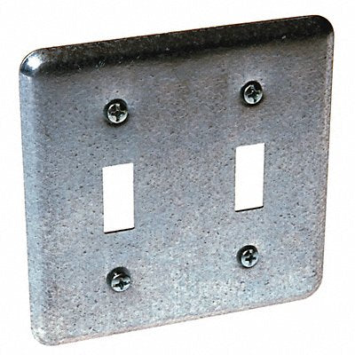 Electrical Box Cover 2 Toggle Switches