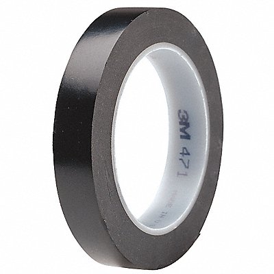 Floor Tape Black 3/4 inx108 ft Roll