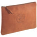 Contractors Zipper Portfolio Leather