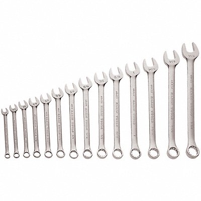 Combo Wrench St Steel Chrome Offset