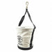 Bucket Bag Canvas Tapered Wall OffWhite