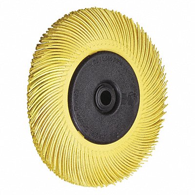 Radial Bristle Brush T-C 6x1 80G PK80