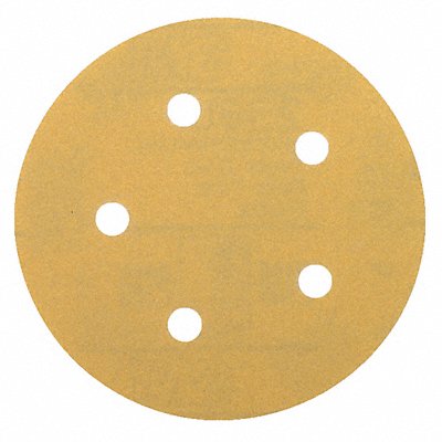 Hook-and-Loop Sand Disc 5 in Dia PK500