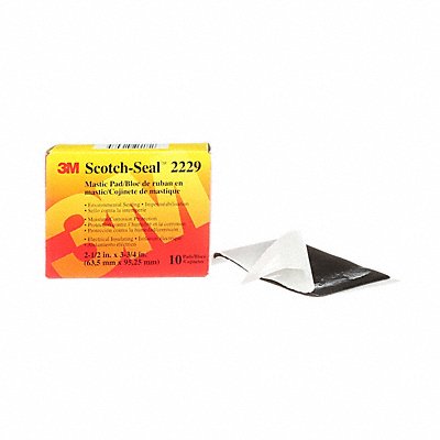 Insulating Elec Tape 2.5 inx3.75 in PK40