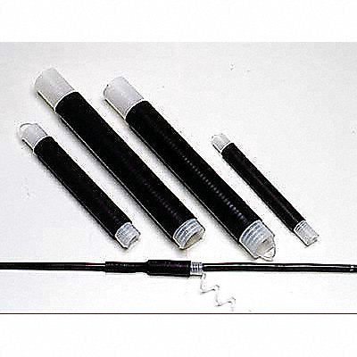 Cold Shrink Tubing 6 in Blk PK50