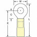 Ring Term Heat Shrink 1/4in 1.2in PK250