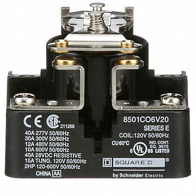 H8162 Open Power Relay 4 Pin 120VAC SPST-NO